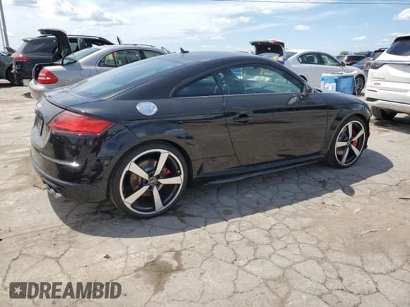 ✅ 2023 Audi TTS • VIN: TRUA1AFV5P1008454 • Lot: 56444184. Listed on Copart with 899 mi. Free auction sales archive from the USA and detailed vehicle history report at DreamBid. Image 3.