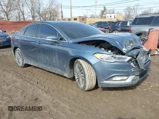 ✅ 2018 Ford Fusion Titanium • VIN: 3FA6P0D94JR187880 • Lot: 41690869. Listed on IAAI with 120,214 mi. Free auction sales archive from the USA and detailed vehicle history report at DreamBid. Image 1.
