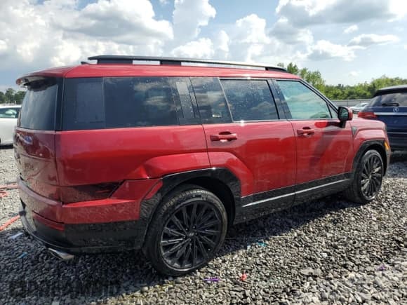 ✅ 2025 Hyundai Santa Fe Calligraphy • VIN: 5NMP54GL0SH086338 • Lot: 66622995. Listed on Copart with 7,251 mi. Free auction sales archive from the USA and detailed vehicle history report at DreamBid. Image 3.