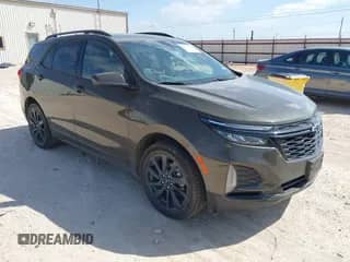 2024 Chevrolet Equinox RS with VIN 3GNAXMEG8RL181028, listed as a IAAI auction lot 42517035 with 20,572 mi miles and . Bid and sale history available at DreamBid. Image 1.