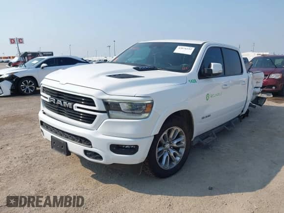 2022 Ram 1500 Laramie z VIN 1C6RREJM8NN169714, wystawiony jako IAAI lot #43076552 z przebiegiem 73 774 mil mil oraz . Historia ofert i sprzedaży dostępna na DreamBid. Obrazek 17.
