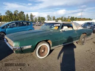 ✅ 1969 Ford Thunderbird • VIN: 9J84N110278 • Лот: 86543735. Опубликован ранее на Copart с пробегом 43 928 миль. Бесплатный доступ к архиву аукционных продаж из США и подробный отчёт об истории автомобиля на DreamBid. Изображение 1.