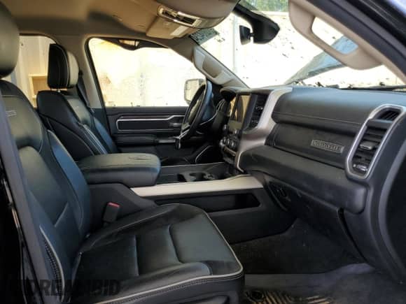 2020 Ram 1500 Laramie with VIN 1C6RREDT9LN294754, listed as a Copart auction lot 60804234 with 57,595 mi miles and Salvage title. Bid and sale history available at DreamBid. Image 7.