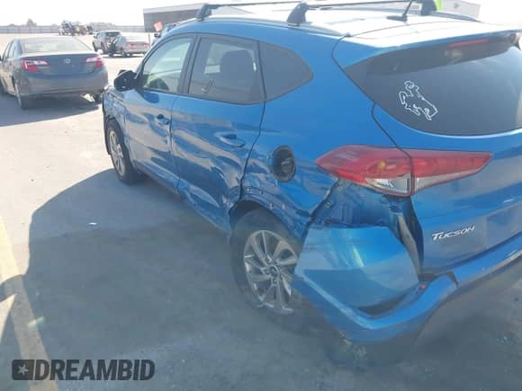 2016 Hyundai Tucson SE with VIN KM8J3CA4XGU126671, listed as a IAAI auction lot 43321548 with 150,034 mi miles and . Bid and sale history available at DreamBid. Image 6.