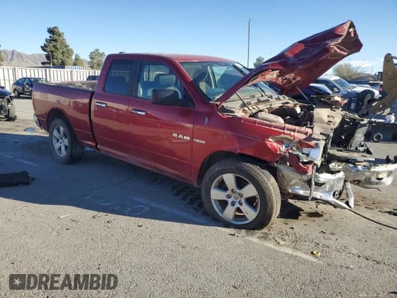 ✅ 2010 Dodge 1500 SLT • VIN: 1D7RB1GT5AS111825 • Lot: 46665345. Wystawiony na Copart z przebiegiem 175 885 mil. Bezpłatny archiwum sprzedaży aukcyjnych z USA i szczegółowy raport historii pojazdu na DreamBid. Zdjęcie 4.