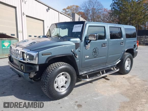 ✅ 2005 Hummer H2 SUV • VIN: 5GRGN23U65H126736 • Lot: 43632018. Wystawiony na IAAI z przebiegiem 94 648 mil. Bezpłatny archiwum sprzedaży aukcyjnych z USA i szczegółowy raport historii pojazdu na DreamBid. Zdjęcie 2.