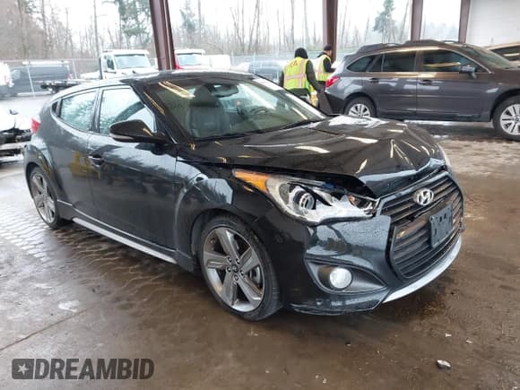 ✅ 2013 Hyundai Veloster Turbo • VIN: KMHTC6AEXDU123011 • Lot: 41666212. Wystawiony na IAAI z przebiegiem 88 883 mil. Bezpłatny archiwum sprzedaży aukcyjnych z USA i szczegółowy raport historii pojazdu na DreamBid. Zdjęcie 1.