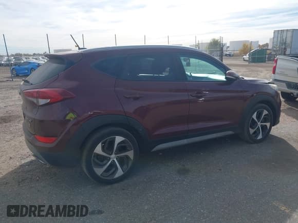 ✅ 2017 Hyundai Tucson Limited • VIN: KM8J33A22HU408187 • Lot: 43632558. Listed on IAAI with 117,259 mi. Free auction sales archive from the USA and detailed vehicle history report at DreamBid. Image 4.
