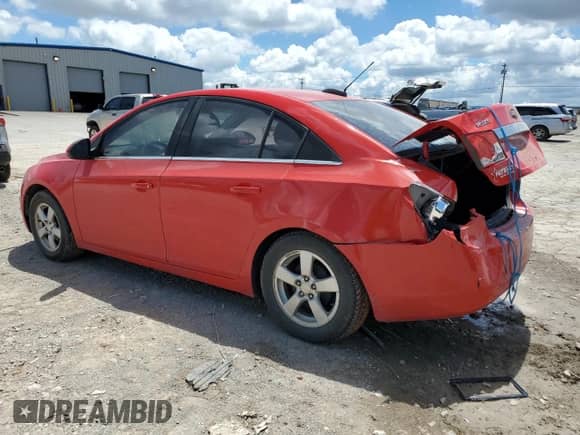 2015 Chevrolet Cruze LT с VIN 1G1PC5SB5F7117972, выставлен на аукционе Copart как лот 55172235 с пробегом 139 309 миль миль и Списание • Salvage title. История ставок и продаж доступна на DreamBid. Изображение 2.