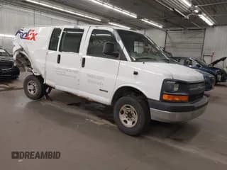 ✅ 2006 Chevrolet Express Cargo • VIN: 1GCHG39U361210326 • Лот: 43679529. Опубликован ранее на IAAI с пробегом 333 818 миль. Бесплатный доступ к архиву аукционных продаж из США и подробный отчёт об истории автомобиля на DreamBid. Изображение 1.