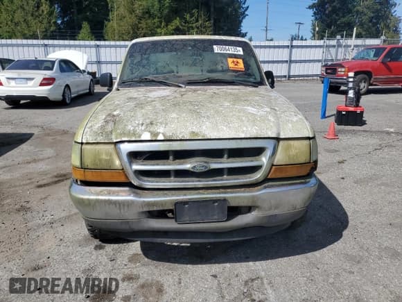 ✅ 1999 Ford Ranger XLT • VIN: 1FTYR14X9XPB21617 • Lot: 70064135. Listed on Copart with 255,879 mi. Free auction sales archive from the USA and detailed vehicle history report at DreamBid. Image 5.