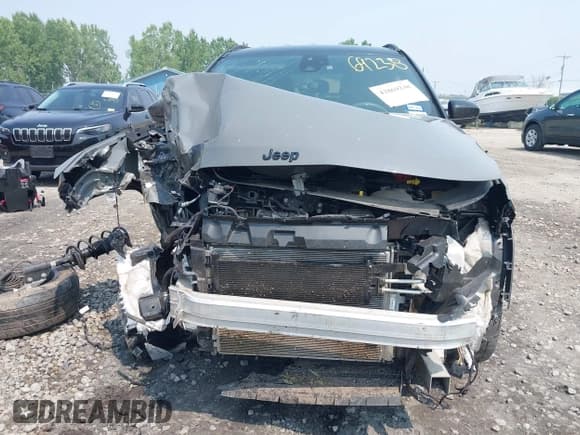 ✅ 2023 Jeep Compass Altitude • VIN: 3C4NJDBN7PT515769 • Lot: 42869238. Listed on IAAI with 50,455 mi. Free auction sales archive from the USA and detailed vehicle history report at DreamBid. Image 12.