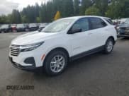 ✅ 2024 Chevrolet Equinox LS • VIN: 3GNAXSEG0RL184249 • Lot: 86549755. Listed on Copart with 15,272 mi. Free auction sales archive from the USA and detailed vehicle history report at DreamBid. Image 1.