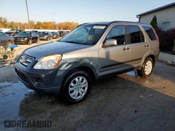 ✅ 2006 Honda CR-V EX • VIN: JHLRD78806C054830 • Лот: 90669825. Опубликован ранее на Copart с пробегом 195 431 миль. Бесплатный доступ к архиву аукционных продаж из США и подробный отчёт об истории автомобиля на DreamBid. Изображение 1.