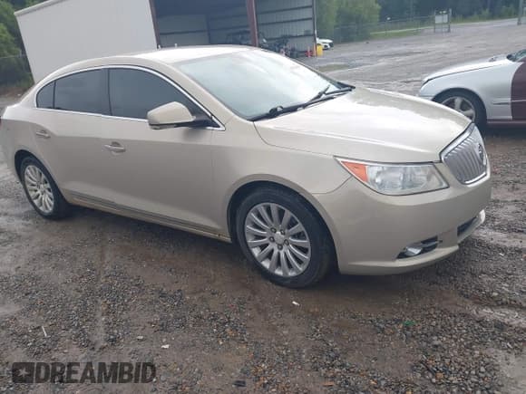 ✅ 2012 Buick LaCrosse Premium 1 • VIN: 1G4GD5E37CF141809 • Lot: 42824069. Listed on IAAI with 141,190 mi. Free auction sales archive from the USA and detailed vehicle history report at DreamBid. Image 1.