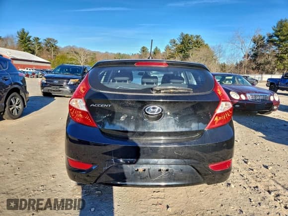 ✅ 2014 Hyundai Accent GS • VIN: KMHCT5AE4EU172961 • Lot: 96126085. Listed on Copart with 104,769 mi. Free auction sales archive from the USA and detailed vehicle history report at DreamBid. Image 6.