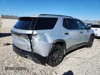 2019 Chevrolet Traverse Premier z VIN 1GNEVKKW1KJ270377, wystawiony jako Copart lot #81073945 z przebiegiem 105 922 mil mil oraz Szkoda całkowita • Salvage title. Historia ofert i sprzedaży dostępna na DreamBid. Obrazek 3.