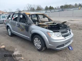 ✅ 2017 Dodge Journey SE • VIN: 3C4PDDAG8HT654023 • Лот: 41877418. Опубликован ранее на IAAI с пробегом Не указан. Бесплатный доступ к архиву аукционных продаж из США и подробный отчёт об истории автомобиля на DreamBid. Изображение 1.