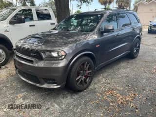 2018 Dodge Durango SRT z VIN 1C4SDJGJXJC231313, wystawiony jako Copart lot #65548975 z przebiegiem Nie podano mil oraz Czysty tytuł • Clean title. Historia ofert i sprzedaży dostępna na DreamBid. Obrazek 1.