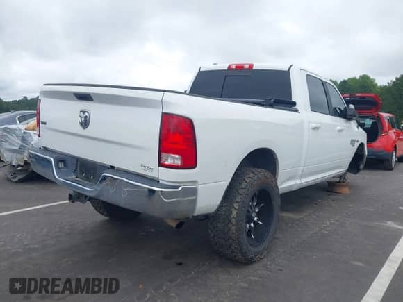 2019 Ram 1500 Big Horn with VIN 1C6RR6TT2KS561630, listed as a IAAI auction lot 43203396 with 107,570 mi miles and . Bid and sale history available at DreamBid. Image 4.