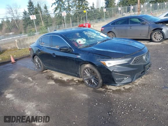 ✅ 2021 Acura ILX Premium • VIN: 19UDE2F80MA009049 • Lot: 41573500. Listed on IAAI with 73,460 mi. Free auction sales archive from the USA and detailed vehicle history report at DreamBid. Image 1.