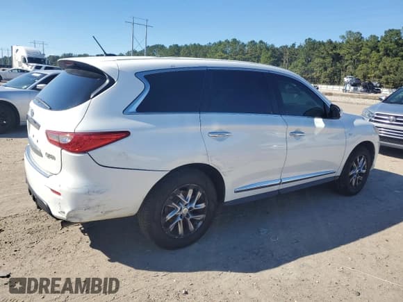 ✅ 2014 Infiniti QX60 • VIN: 5N1AL0MN0EC507788 • Lot: 90844275. Listed on Copart with 138,345 mi. Free auction sales archive from the USA and detailed vehicle history report at DreamBid. Image 3.