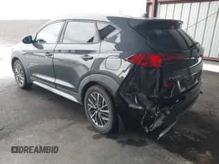 2019 Hyundai Tucson Ultimate z VIN KM8J3CAL8KU846261, wystawiony jako IAAI lot #43443093 z przebiegiem 92 527 mil mil oraz . Historia ofert i sprzedaży dostępna na DreamBid. Obrazek 3.