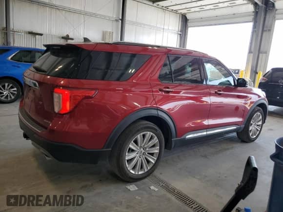 2022 Ford Explorer Limited z VIN 1FMSK8FH6NGB41700, wystawiony jako Copart lot #80382025 z przebiegiem 46 066 mil mil oraz Szkoda całkowita • Salvage title. Historia ofert i sprzedaży dostępna na DreamBid. Obrazek 3.