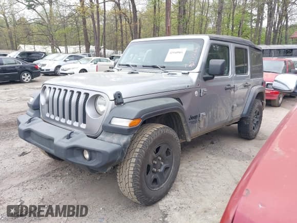 ✅ 2021 Jeep Wrangler Unlimited Sport S • VIN: 1C4HJXDN3MW717266 • Lot: 41940869. Listed on IAAI with 113,386 mi. Free auction sales archive from the USA and detailed vehicle history report at DreamBid. Image 17.