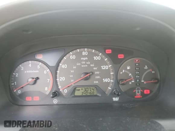 ✅ 2001 Honda Accord EX • VIN: 1HGCG22541A022450 • Lot: 52806885. Listed on Copart with 340,460 mi. Free auction sales archive from the USA and detailed vehicle history report at DreamBid. Image 9.