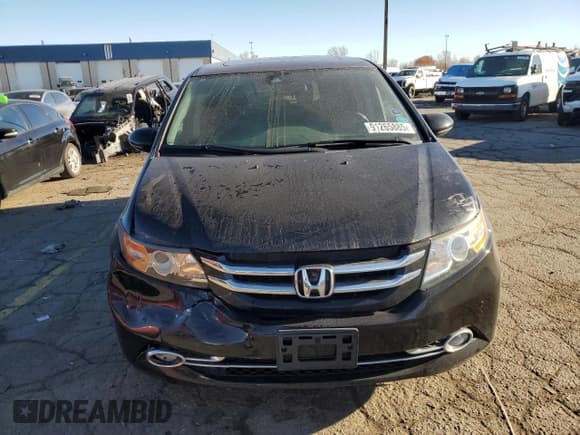 ✅ 2017 Honda Odyssey Touring • VIN: 5FNRL5H94HB009506 • Лот: 91265885. Опубликован ранее на Copart с пробегом 91 981 миль. Бесплатный доступ к архиву аукционных продаж из США и подробный отчёт об истории автомобиля на DreamBid. Изображение 5.