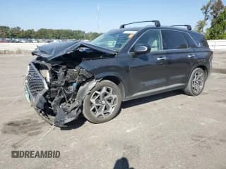 ✅ 2022 Hyundai Palisade Calligraphy • VIN: KM8R74HE8NU373311 • Лот: 75626394. Опубликован ранее на Copart с пробегом 64 734 миль. Бесплатный доступ к архиву аукционных продаж из США и подробный отчёт об истории автомобиля на DreamBid. Изображение 1.