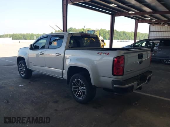 ✅ 2020 Chevrolet Colorado 4WD Work Truck • VIN: 1GCGTBEN3L1215909 • Lot: 42591564. Listed on IAAI with 45,369 mi. Free auction sales archive from the USA and detailed vehicle history report at DreamBid. Image 3.