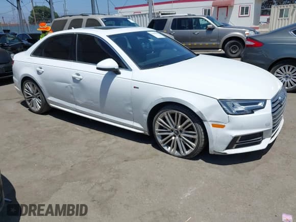 ✅ 2017 Audi A4 Premium Plus • VIN: WAULNAF47HN023818 • Лот: 42315905. Опубликован ранее на IAAI с пробегом 120 893 миль. Бесплатный доступ к архиву аукционных продаж из США и подробный отчёт об истории автомобиля на DreamBid. Изображение 1.
