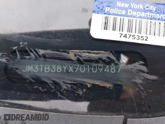 ✅ 2007 Mazda CX-9 Touring • VIN: JM3TB38YX70109487 • Лот: 43294227. Опубликован ранее на IAAI с пробегом Не указан. Бесплатный доступ к архиву аукционных продаж из США и подробный отчёт об истории автомобиля на DreamBid. Изображение 11.