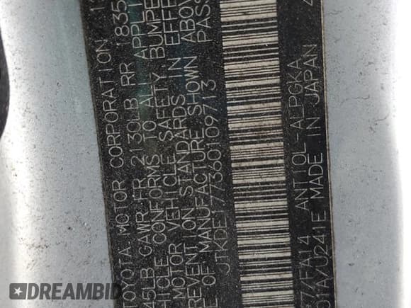 ✅ 2006 Scion tC • VIN: JTKDE177360109713 • Lot: 92111855. Listed on Copart with 345,318 mi. Free auction sales archive from the USA and detailed vehicle history report at DreamBid. Image 12.