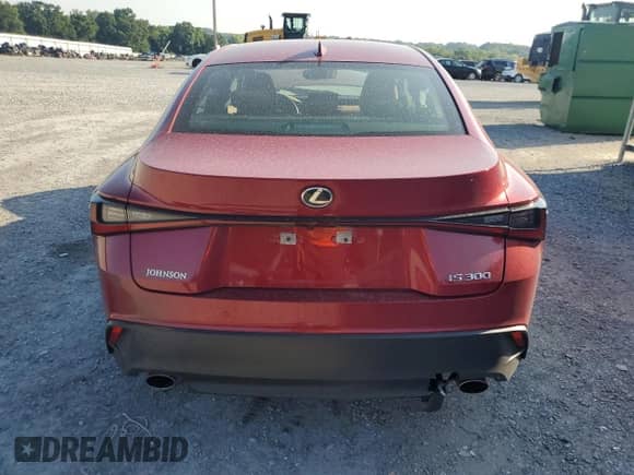 2024 Lexus IS 300 z VIN JTHCA1D2XR5131656, wystawiony jako Copart lot #65702905 z przebiegiem 2 298 mil mil oraz Szkoda całkowita • Salvage title. Historia ofert i sprzedaży dostępna na DreamBid. Obrazek 6.