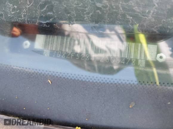 1998 Saturn SL z VIN 1G8ZF5284WZ303478, wystawiony jako IAAI lot #42946026 z przebiegiem 175 786 mil mil oraz . Historia ofert i sprzedaży dostępna na DreamBid. Obrazek 9.