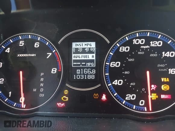 ✅ 2008 Acura TSX • VIN: JH4CL96808C020604 • Lot: 39062166. Listed on IAAI with 103,188 mi. Free auction sales archive from the USA and detailed vehicle history report at DreamBid. Image 7.