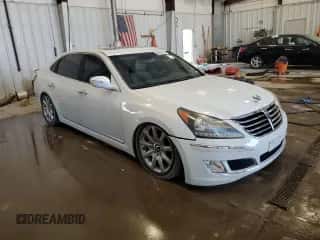 2011 Hyundai Equus Ultimate с VIN KMHGH4JF4BU041384, выставлен на аукционе Copart как лот 68520595 с пробегом 101 511 миль миль и Списание • Salvage title. История ставок и продаж доступна на DreamBid. Изображение 4.