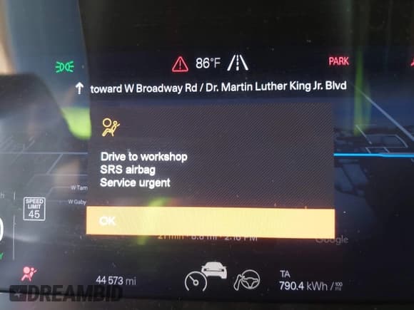 ✅ 2021 Polestar 2 Launch Edition • VIN: LPSED3KAXML011800 • Лот: 41251249. Опубликован ранее на IAAI с пробегом 44 573 миль. Бесплатный доступ к архиву аукционных продаж из США и подробный отчёт об истории автомобиля на DreamBid. Изображение 15.