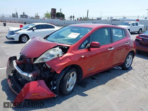 ✅ 2011 Nissan LEAF SL • VIN: JN1AZ0CP0BT001589 • Лот: 42738430. Опубликован ранее на IAAI с пробегом 106 316 миль. Бесплатный доступ к архиву аукционных продаж из США и подробный отчёт об истории автомобиля на DreamBid. Изображение 2.