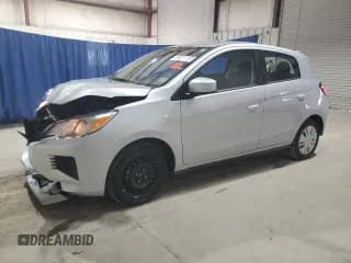 ✅ 2024 Mitsubishi Mirage ES • VIN: ML32AUHJ9RH020386 • Lot: 92506645. Listed on Copart with 17,571 mi. Free auction sales archive from the USA and detailed vehicle history report at DreamBid. Image 1.