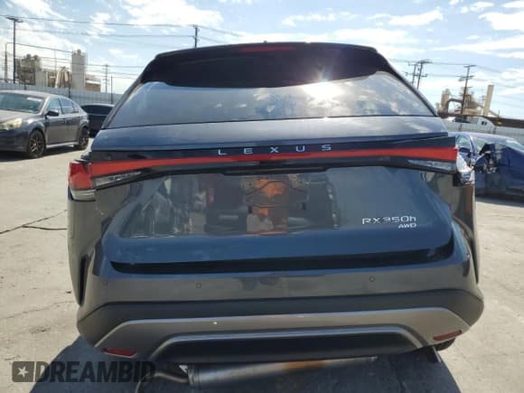 ✅ 2025 Lexus RX 350h Premium Plus • VIN: 2T2BBMCA8SC078318 • Lot: 81784415. Listed on Copart with 2,017 mi. Free auction sales archive from the USA and detailed vehicle history report at DreamBid. Image 6.