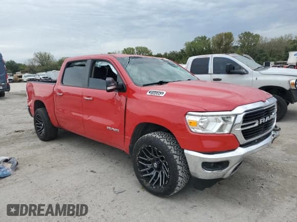✅ 2020 Ram 1500 Big Horn • VIN: 1C6SRFFT2LN181328 • Lot: 86447415. Listed on Copart with 106,115 mi. Free auction sales archive from the USA and detailed vehicle history report at DreamBid. Image 4.