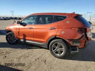 2017 Hyundai Santa Fe 2.4L z VIN 5XYZT3LB3HG381751, wystawiony jako Copart lot #82526645 z przebiegiem 58 596 mil mil oraz Szkoda całkowita • Salvage title. Historia ofert i sprzedaży dostępna na DreamBid. Obrazek 2.