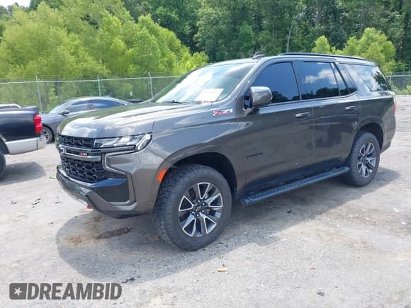 ✅ 2021 Chevrolet Tahoe Z71 • VIN: 1GNSKPKD2MR120466 • Lot: 42515016. Listed on IAAI with 79,366 mi. Free auction sales archive from the USA and detailed vehicle history report at DreamBid. Image 2.