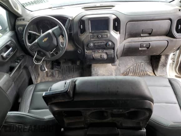 2022 Chevrolet Silverado 1500 Work Truck with VIN 1GCPDAEK5NZ622423, listed as a Copart auction lot 70894445 with Not provided miles and Salvage title. Bid and sale history available at DreamBid. Image 8.