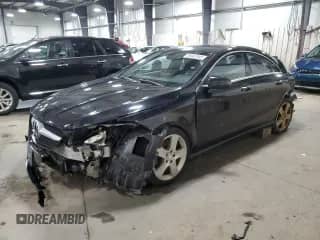 2016 Mercedes-Benz CLA 250 with VIN WDDSJ4EB4GN384682, listed as a Copart auction lot 59847045 with 78,309 mi miles and Salvage title. Bid and sale history available at DreamBid. Image 1.