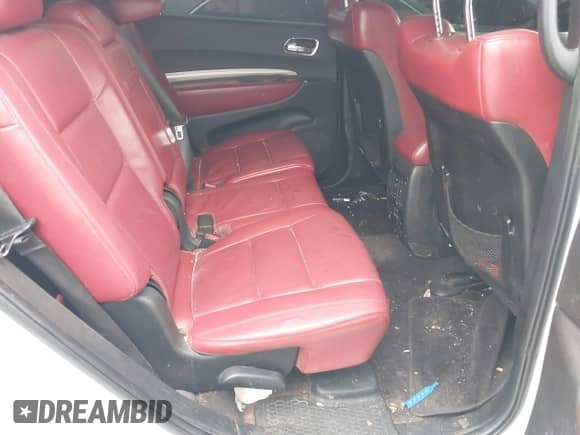 2017 Dodge Durango R/T with VIN 1C4SDHCT1HC651102, listed as a IAAI auction lot 43524736 with 206,293 mi miles and . Bid and sale history available at DreamBid. Image 8.